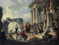 Giovanni Paolo Pannini - Apostle Paul Preaching On The Ruins